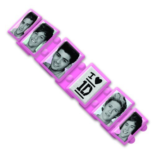 Bracciale elastico rosa one - bracciale,
